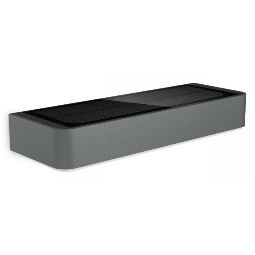 Steinel 052966 - LED Solar wall light XSolar SOL-O LED/0,07W 2000mAh IP44 anthracite