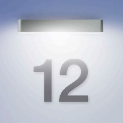 Steinel 052966 - LED Solar wall light XSolar SOL-O LED/0,07W 2000mAh IP44 anthracite