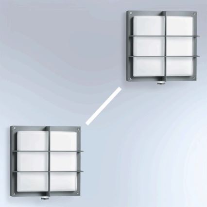 STEINEL 053031 - LED Outdoor wall light with a sensor L691 LED/9W/230V 3000K IP44