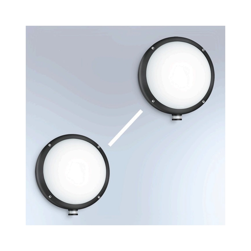 STEINEL 053079 - LED Outdoor wall light with a sensor L330 LED/9W/230V 3000K IP44