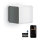 Steinel 055493 – LED Outdoor Light with a Motion Detector L 830 LED/9.5W/230V IP44 Anthracite