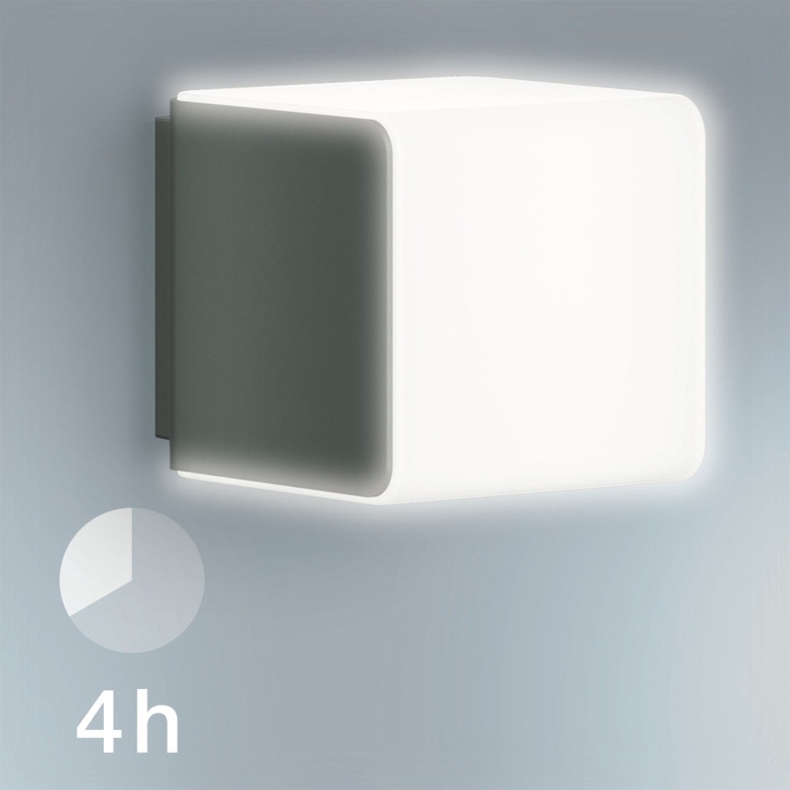 Steinel 055493 – LED Outdoor Light with a Motion Detector L 830 LED/9.5W/230V IP44 Anthracite
