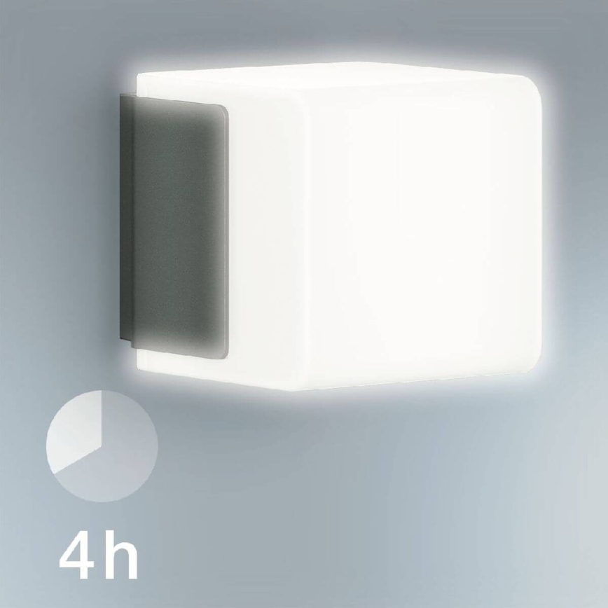 Steinel 055516 – LED Outdoor Light with a Motion Detector L 835 LED/9.5W/230V IP44 Anthracite