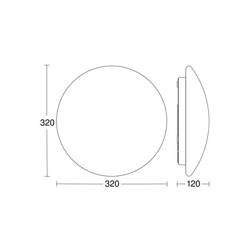 Steinel 056070 – LED Outdoor LED Light with a Motion Detector RS PRO LED/16W/230V IP54