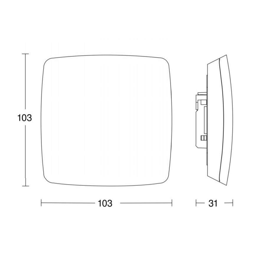 STEINEL 056339 - Motion sensor TRUE PRESENCE KNX