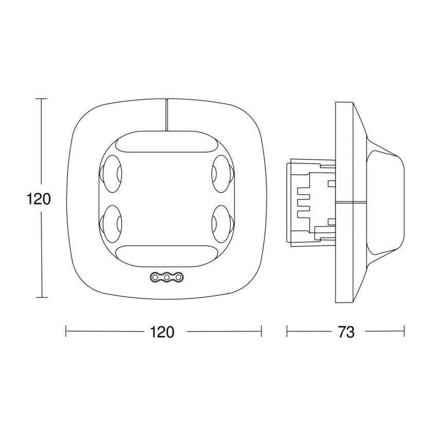 Steinel 057466 - Presence detector Dual US DALI-2 white
