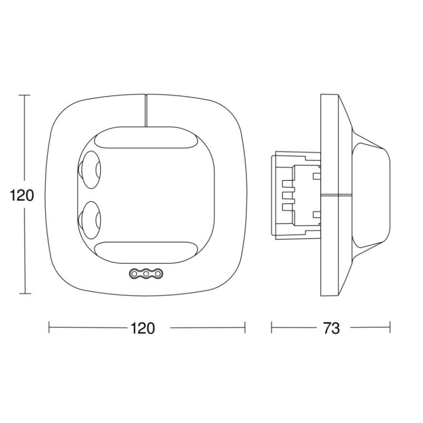 Steinel 057503 - Presence detector Single US DALI-2 white