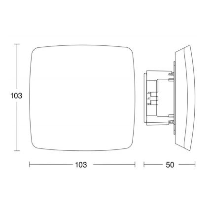 STEINEL 057923 - Motion sensor TRUE PRESENCE COM1