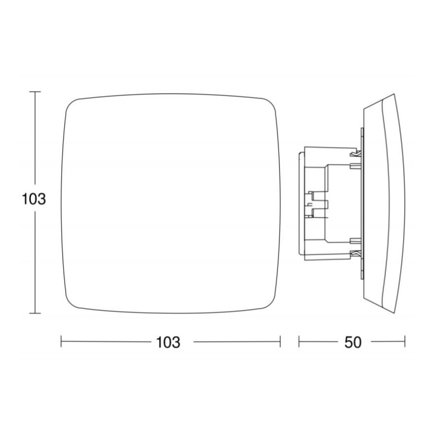 STEINEL 057923 - Motion sensor TRUE PRESENCE COM1