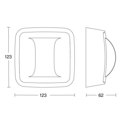 Steinel 057978 - Presence detector Hallway COM1 IP54 white