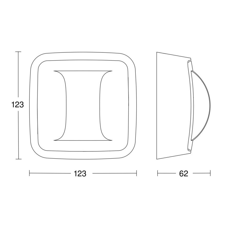 Steinel 057978 - Presence detector Hallway COM1 IP54 white