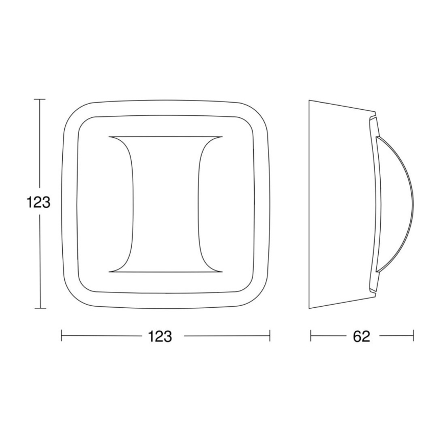 Steinel 058012 - Presence detector Hallway DALI-2 APC IP54 white