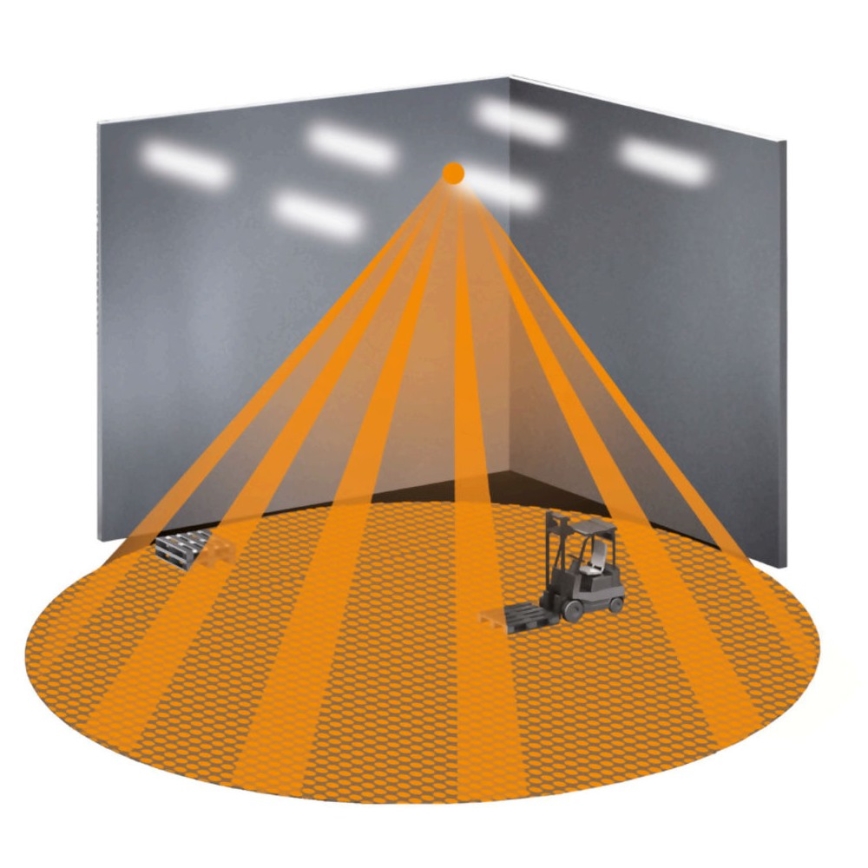 Steinel 058364 - Motion sensor IS 3360 MX Highbay V3 KNX IP54 square white