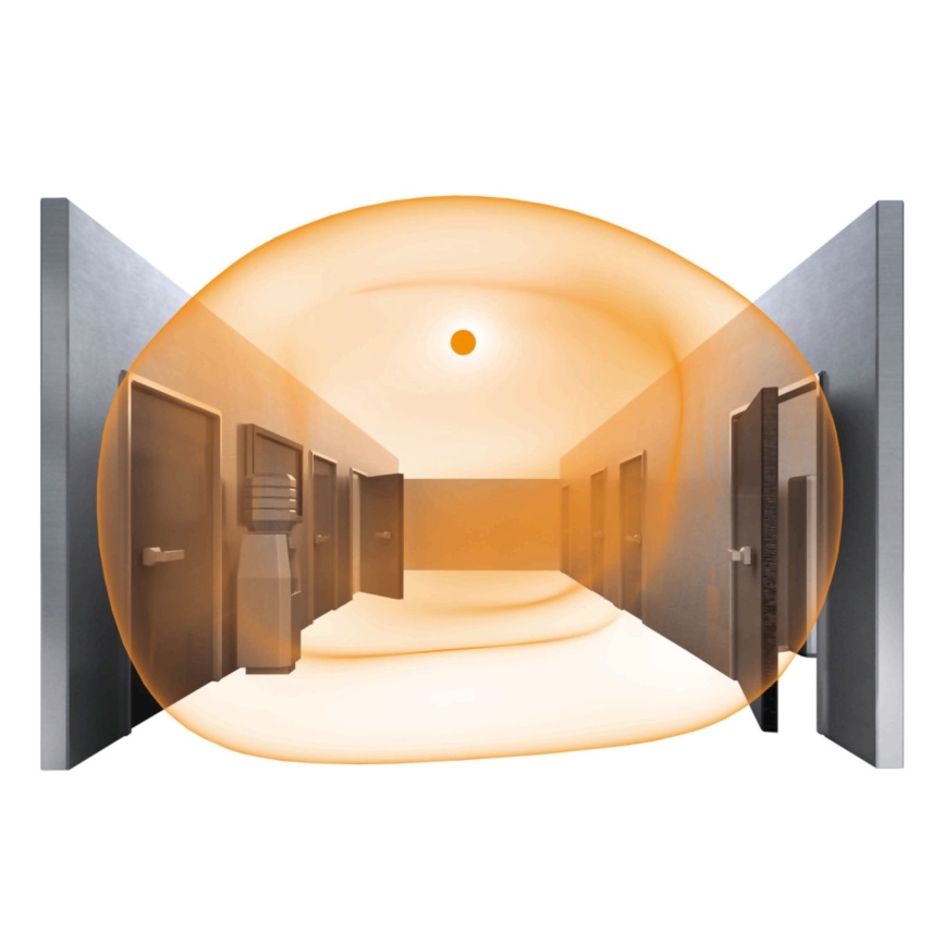 STEINEL 058593 - LED Bathroom ceiling light with sensor RS PRO LED/20W/230V 4000K IP54