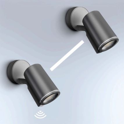 STEINEL 058630 - LED Outdoor wall light with a sensor SPOT ONE 1xGU10/7W/230V IP44