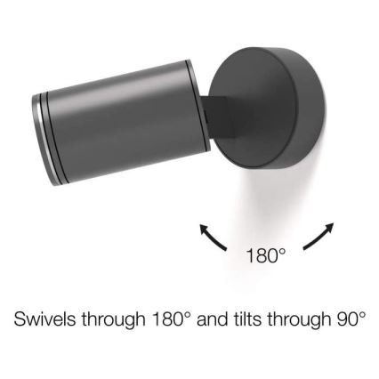 STEINEL 058630 - LED Outdoor wall light with a sensor SPOT ONE 1xGU10/7W/230V IP44