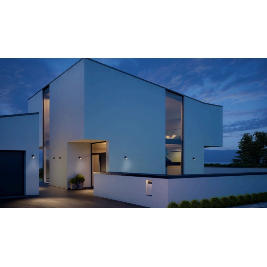 STEINEL 058630 - LED Outdoor wall light with a sensor SPOT ONE 1xGU10/7W/230V IP44