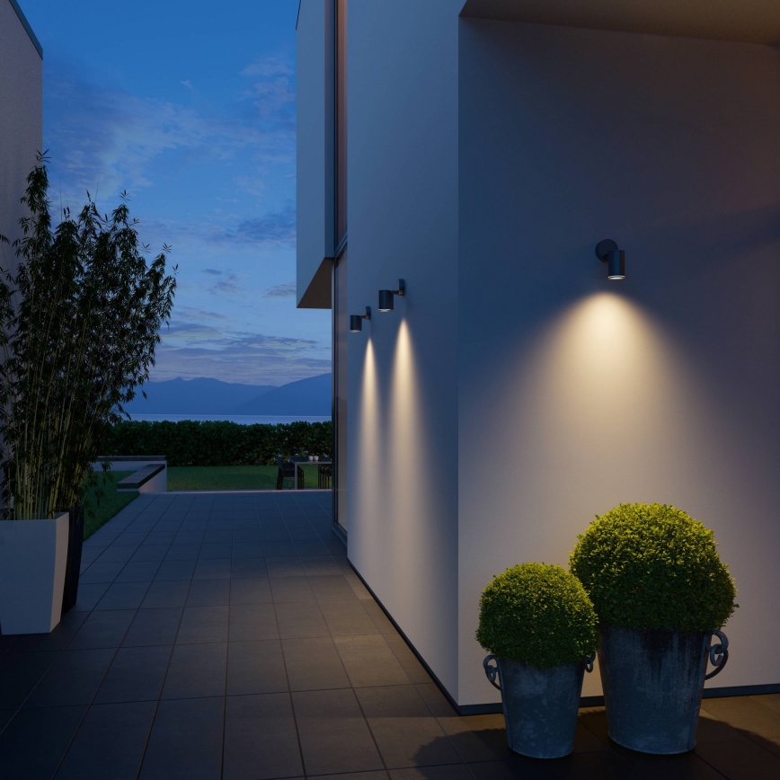 STEINEL 058630 - LED Outdoor wall light with a sensor SPOT ONE 1xGU10/7W/230V IP44