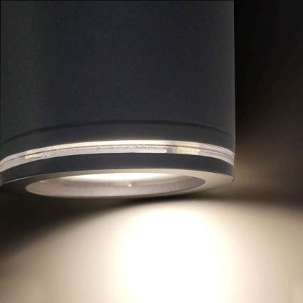 STEINEL 058654 - LED Outdoor wall light with a sensor SPOT DUO 2xGU10/7,5W/230V IP44