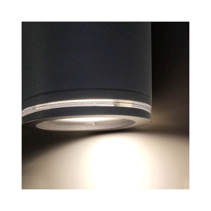 STEINEL 058654 - LED Outdoor wall light with a sensor SPOT DUO 2xGU10/7,5W/230V IP44