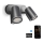 STEINEL 058654 - LED Outdoor wall light with a sensor SPOT DUO 2xGU10/7,5W/230V IP44