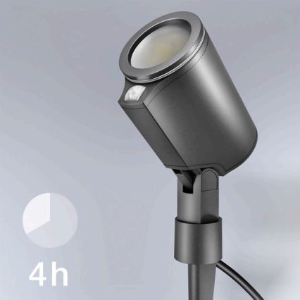 STEINEL 058685 – LED Outdoor Lamp with a Sensor SPOT GARDEN 1×GU10/7W/230V IP44