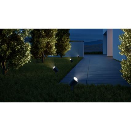 STEINEL 058685 – LED Outdoor Lamp with a Sensor SPOT GARDEN 1×GU10/7W/230V IP44