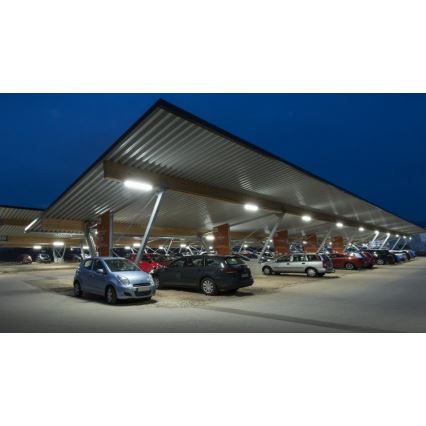 Steinel 058715 - LED Heavy-duty light with sensor and emergency module RS PRO 5150 SC EM LED/42W/230V IP66 4000K