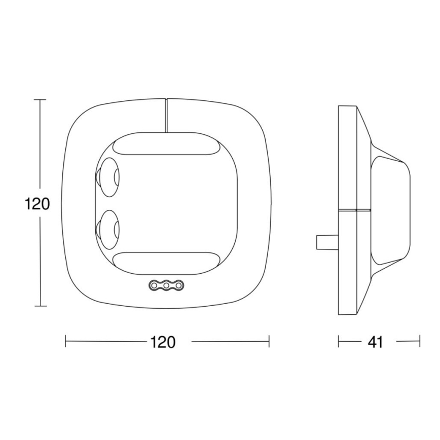 Steinel 059507 - Presence detector Single US KNX white