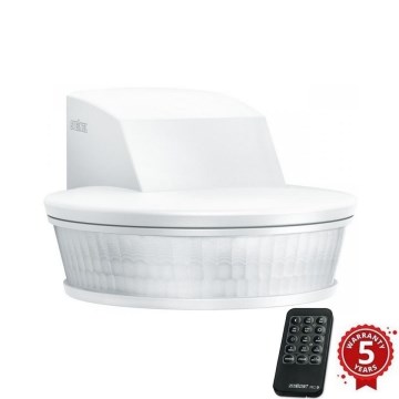 Steinel 059613 - Motion sensor SensIQ S IP54 white + remote control