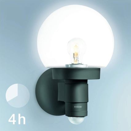 Steinel 059880 - Outdoor sensor light L 115 1xE27/60W/230V IP44