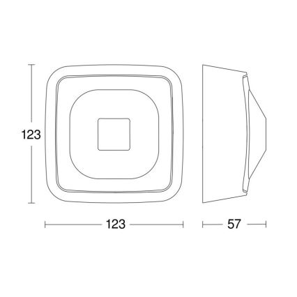 Steinel 064259 - Presence detector HF 360-2 COM2 IP54 white