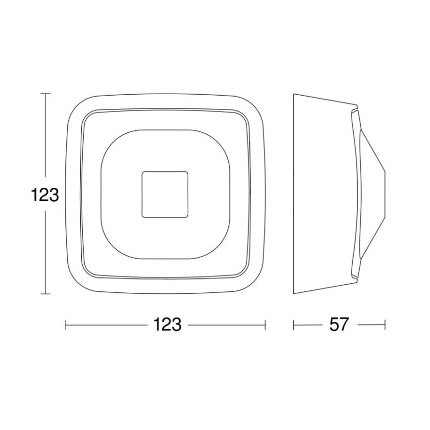 Steinel 064259 - Presence detector HF 360-2 COM2 IP54 white
