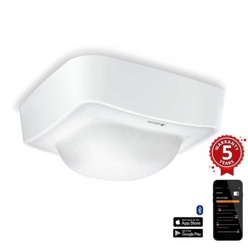 Steinel 064341 - Presence detector IR Quattro HD-2 24m COM2 IP54 white