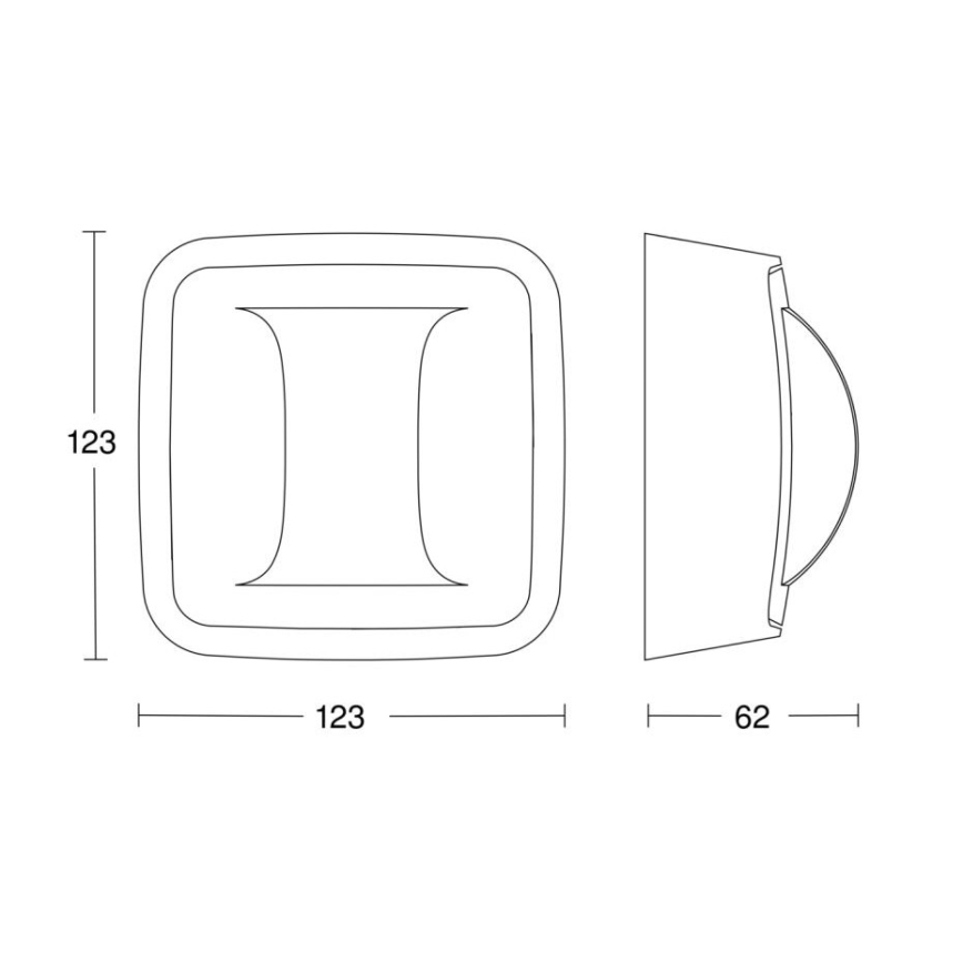 Steinel 064563 - Presence detector Hallway BT IPD (Slave) IP54 white