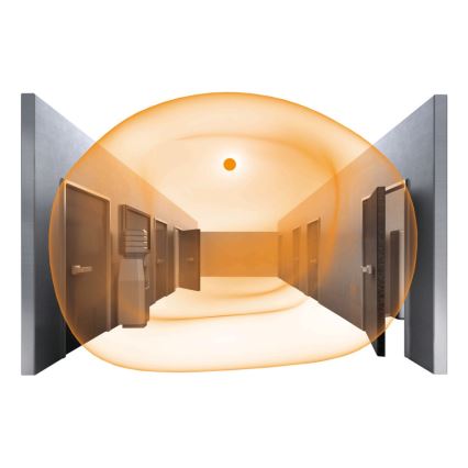 STEINEL 064808 - LED Bathroom ceiling light with sensor RS PRO LED/9,5W/230V 3000K IP54