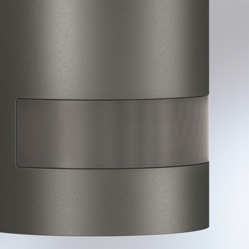 Steinel 065287 –⁠ LED Outdoor Light with Sensor L 605 LED / 9.5 W / 230 V IP44 Anthracite