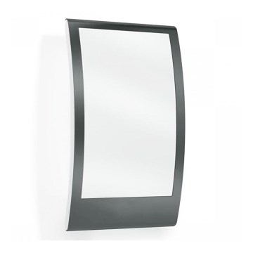 Steinel 065782 - Outdoor wall light with dusk sensor L 22 1xE27/60W/230V IP44 stainless steel
