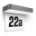 Steinel 065935 - LED Solar house number XSolar SOL-O HN LED/0,07W 2000 mAh IP44 anthracite