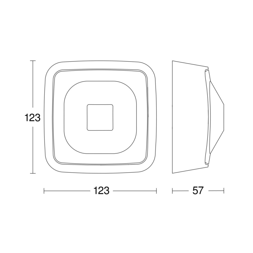 Steinel 065966 - Presence detector HF 360-2 white