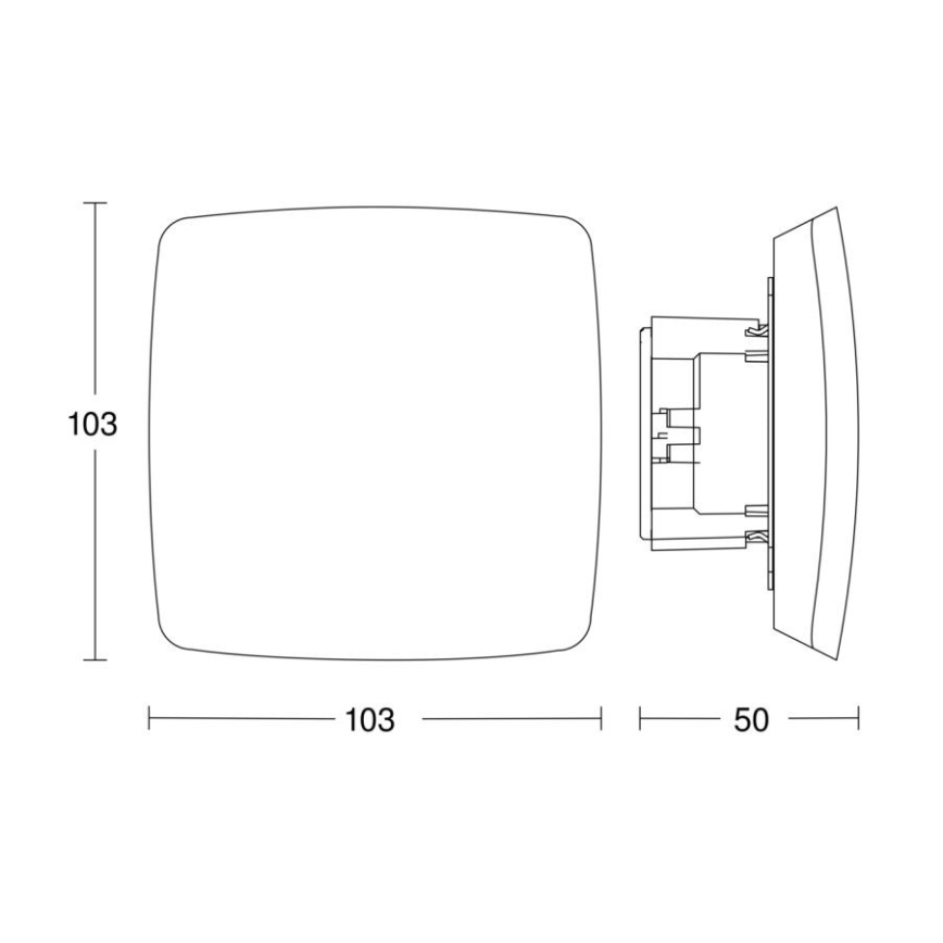 Steinel 066031 - Presence detector True Presence IP white