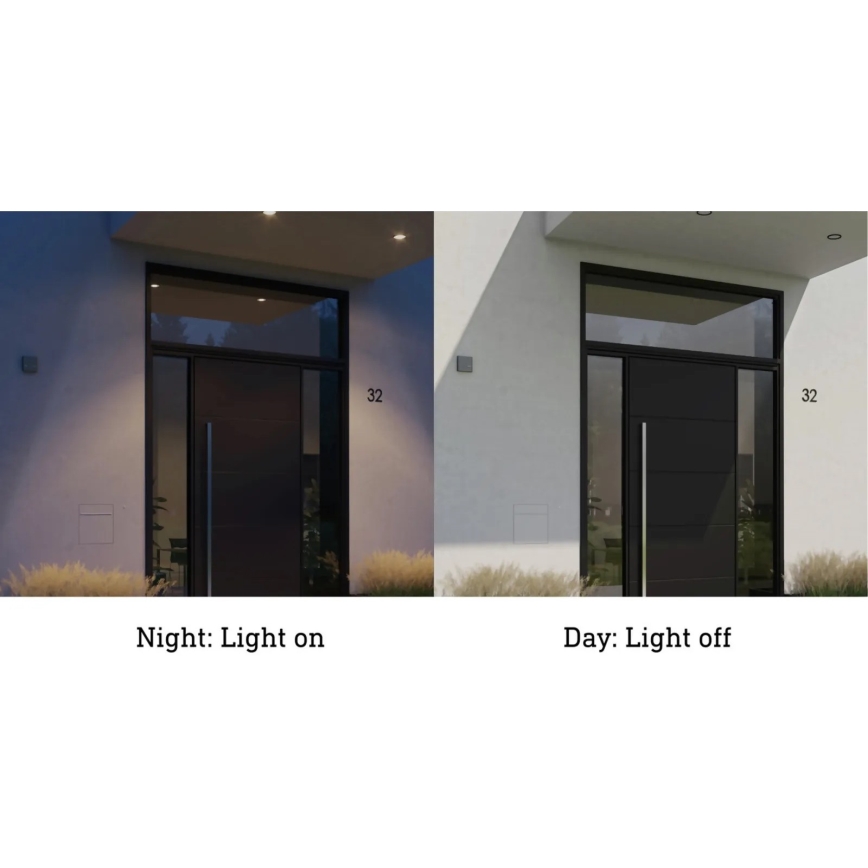 Steinel 066116 - Dusk switch NIGHTMATIQ Plus IP54 anthracite