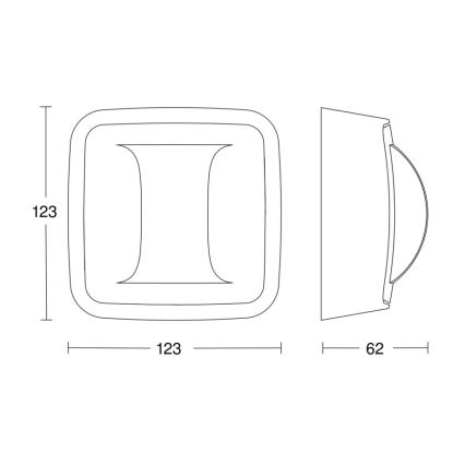 Steinel 066154 - Presence detector HALLWAY white