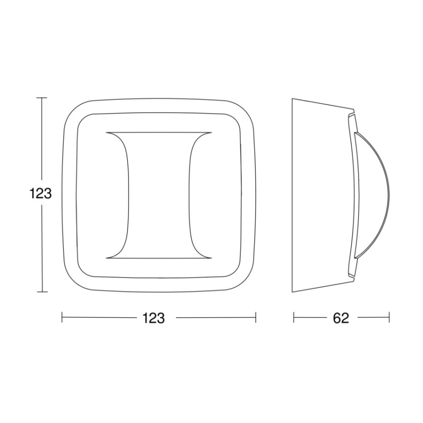 Steinel 066154 - Presence detector HALLWAY white