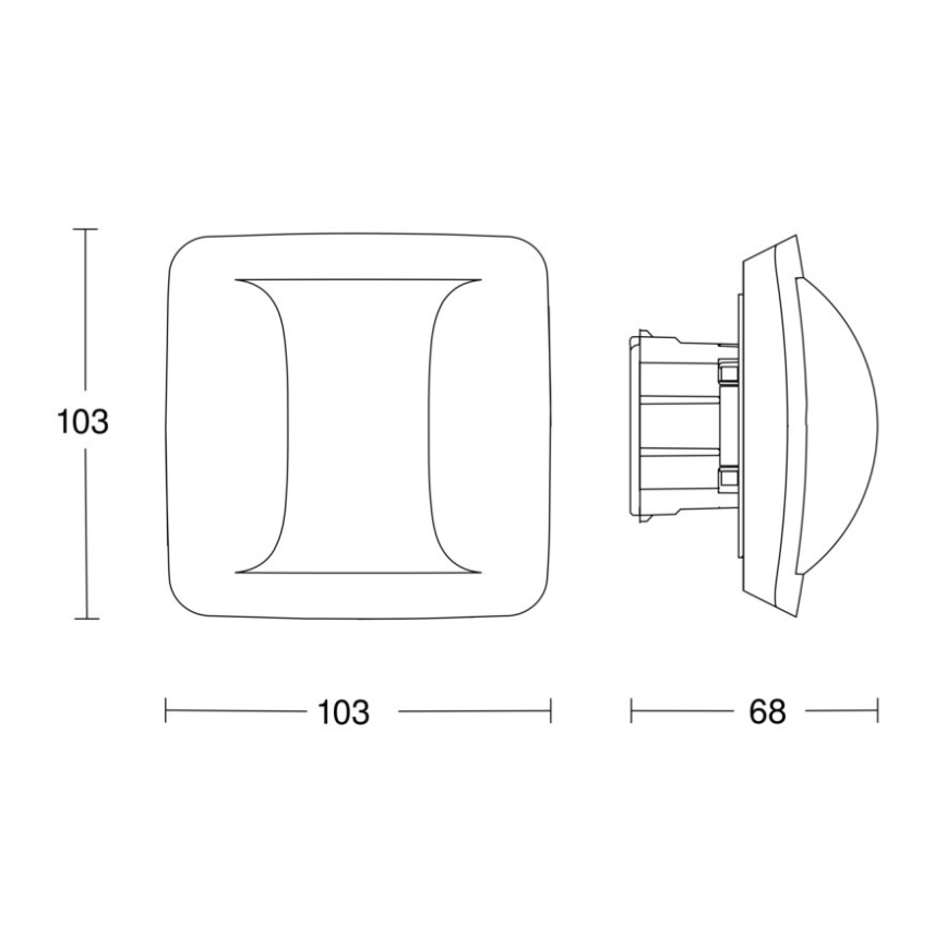 Steinel 066161 - Presence detector HALLWAY white