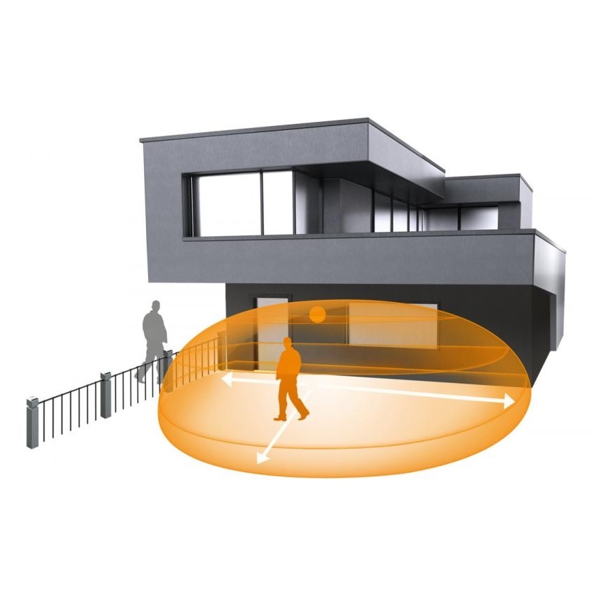Steinel 066215 - Motion sensor iHF 3D COM1 IP54 black