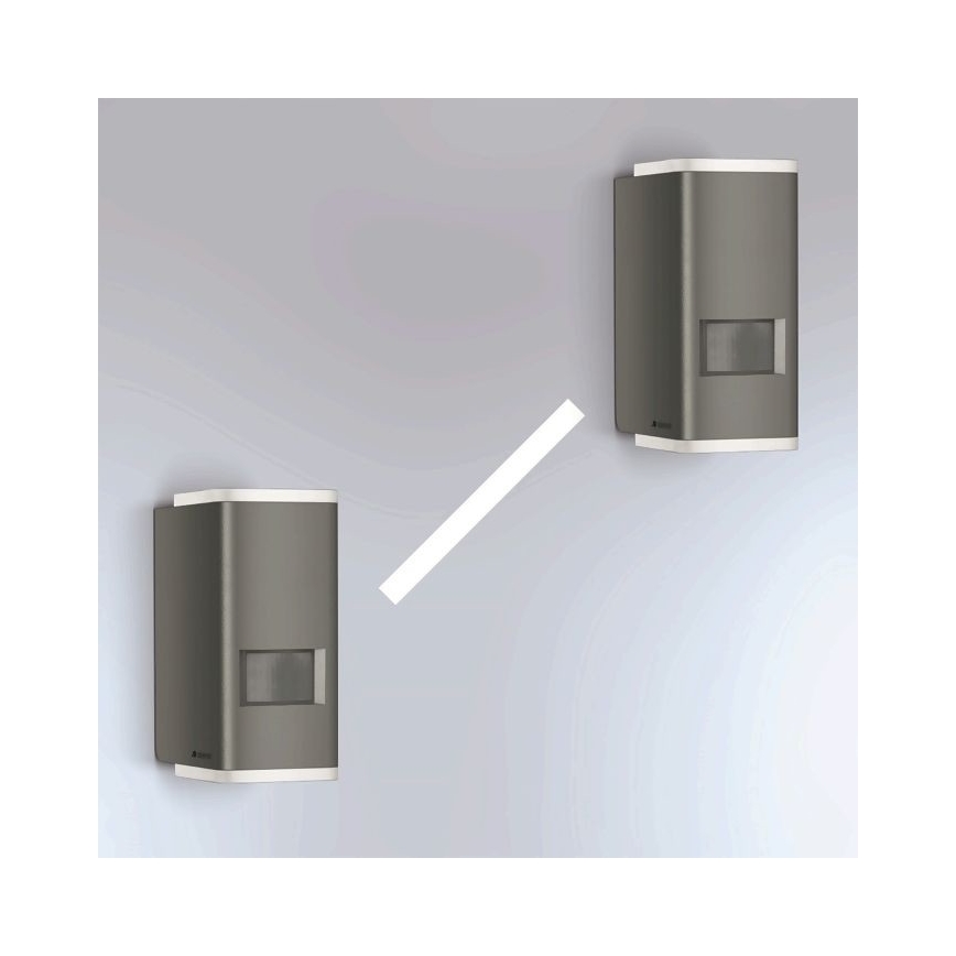 Steinel 067199 - LED Outdoor wall light with a sensor L 930 S LED/9,3W/230V IP44 anthracite