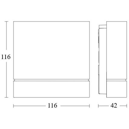 Steinel 067281 - Outdoor motion sensor IS 180 DIGI BASIC IP54 white