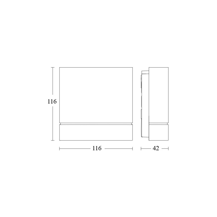 Steinel 067281 - Outdoor motion sensor IS 180 DIGI BASIC IP54 white
