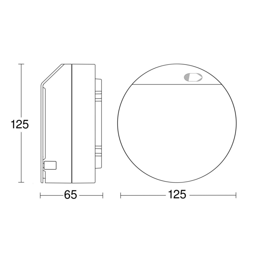 Steinel 067298 - Motion sensor HPD3 IP white
